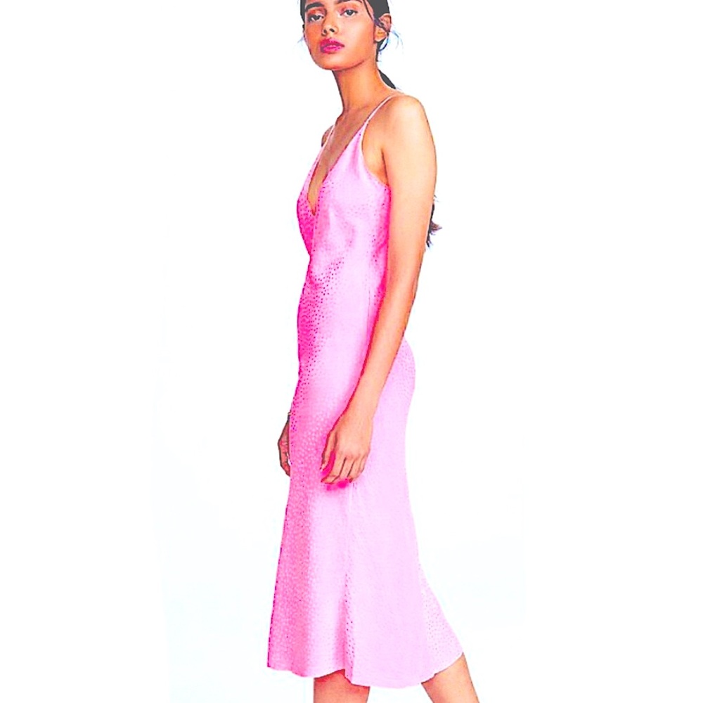 NWT AqC Silk Cami Dress